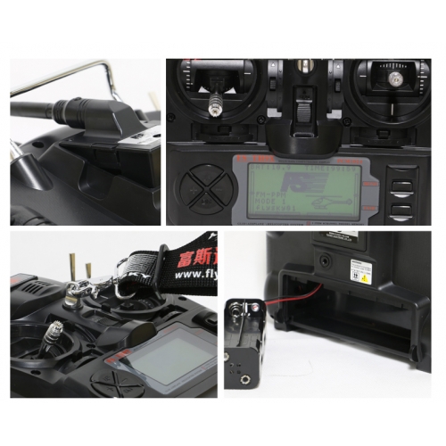 FlySky FS-TH9X 9CH 2.4GHz + Receiver FS-R9B