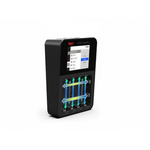 ISDT C4 8A Touch Screen Smart Battery Charger With USB Output