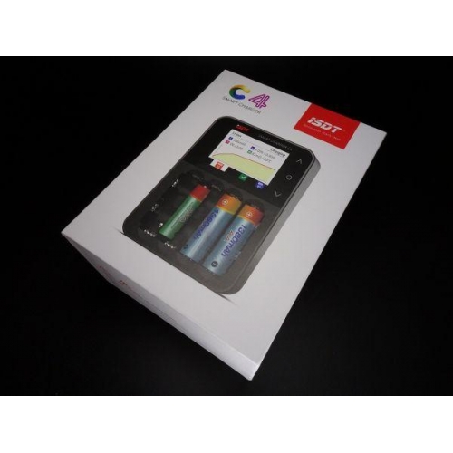 ISDT C4 8A Touch Screen Smart Battery Charger With USB Output