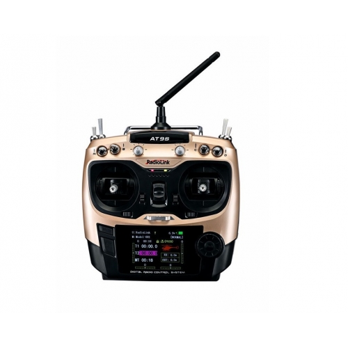 RadioLink AT9S Pro 2.4GHz 10CH Telemetry + R6DS Receiver