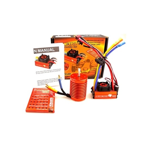 SkyRC Leopard 60A v2 + 10.0T 3930KV 1/10 Sensorless Combo