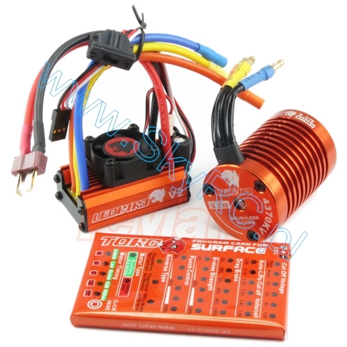 SkyRC Leopard 60A v2 + 10.0T 3930KV 1/10 Sensorless Combo