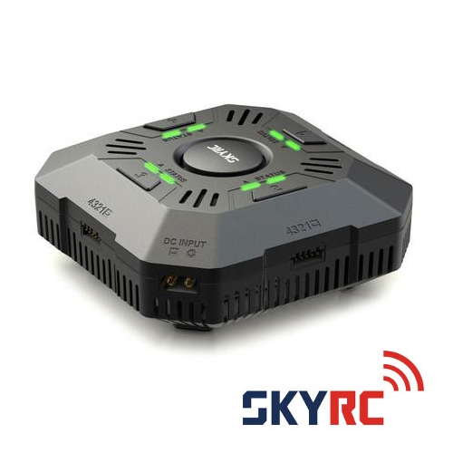 SkyRC e4Q 4 kanałowa ładowarka LiPo 2-4S 4x50W 5A