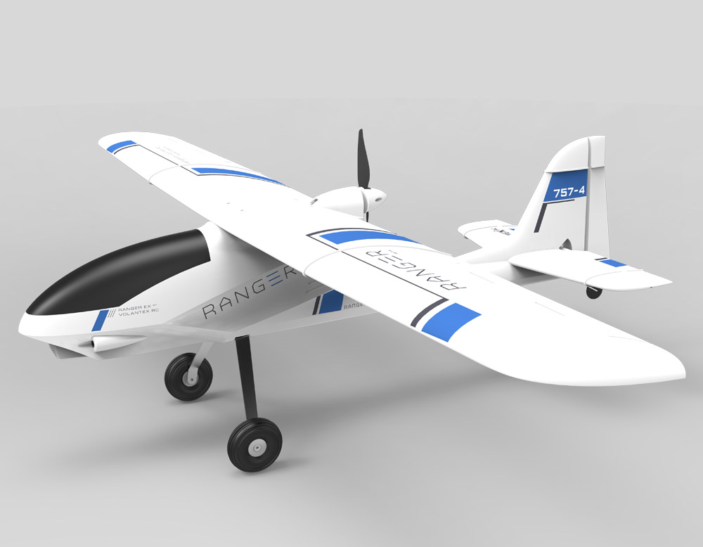 Voltex Ranger Rc Volantex RC RANGER 1.4M BEGINNER FPV TRAINING PLANE 757-4 RTF + Xpilot ...