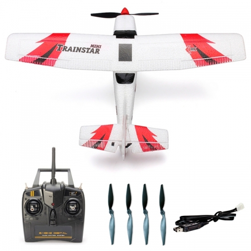 Volantex RC Mini Trainstar 400mm 6-Axis Gyro Airplane 761-1 RTF