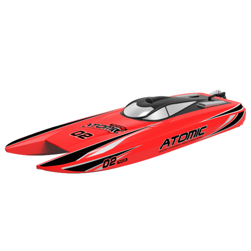 Volantex RC ATOMIC High speed 50km/h strong ABS unibody hull racing rc electric boat 792-4 PNP