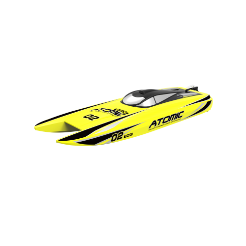 Volantex RC ATOMIC High speed 50km/h strong ABS unibody hull racing rc electric boat 792-4 PNP