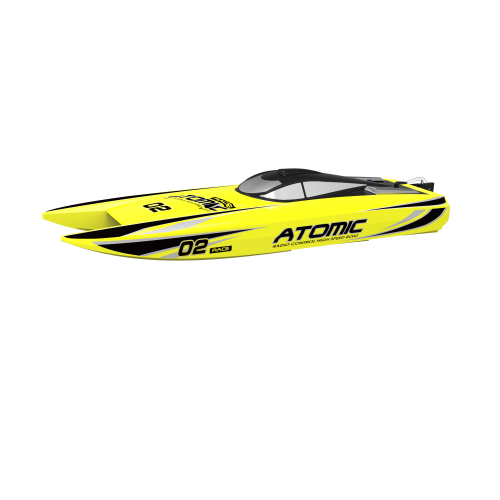 Volantex RC ATOMIC High speed 50km/h strong ABS unibody hull racing rc electric boat 792-4 PNP