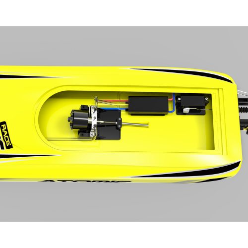 Volantex RC ATOMIC High speed 50km/h strong ABS unibody hull racing rc electric boat 792-4 PNP