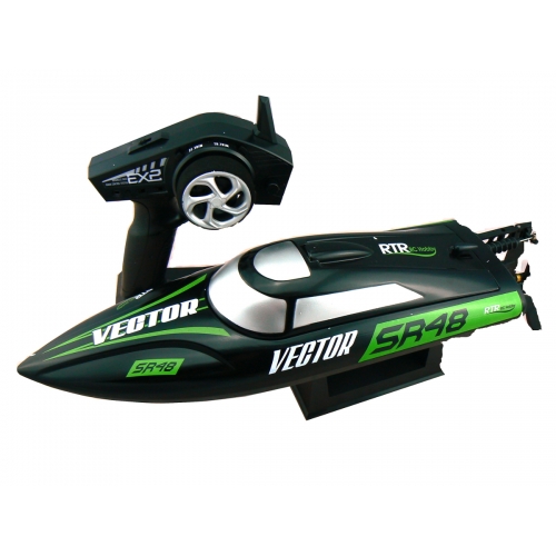 Volantex RC Vector SR48 Brushless RTR ABS Hull 40km/h Self-righting Boat 797-3