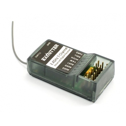 Volantex RC Exmitter EX7 7CH 2.4GHz + Receiver EAR711