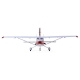 FMS Samolot Cessna 182 1500mm PNP - Kolor czerwony FMS148PRD
