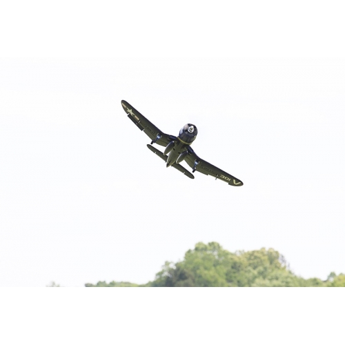 FMS F4U (V2) Corsair Blue 800MM PNP + gyro FMS REFLEX