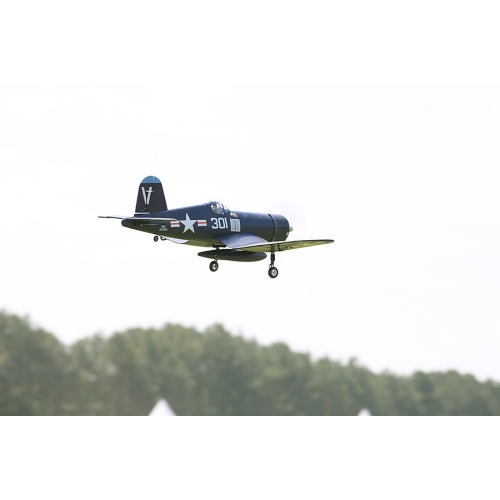 FMS F4U (V2) Corsair Blue 800MM PNP + gyro FMS REFLEX