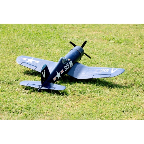 FMS F4U (V2) Corsair Blue 800MM PNP + gyro FMS REFLEX