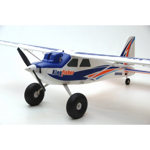 FMS Kingfisher 1400mm  PNP w/Reflex V2, Wheels, Floats, Skis, Flaps