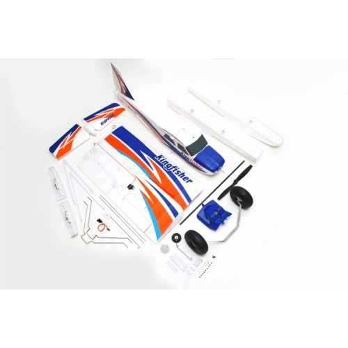 FMS Kingfisher 1400mm  PNP w/Reflex V2, Wheels, Floats, Skis, Flaps