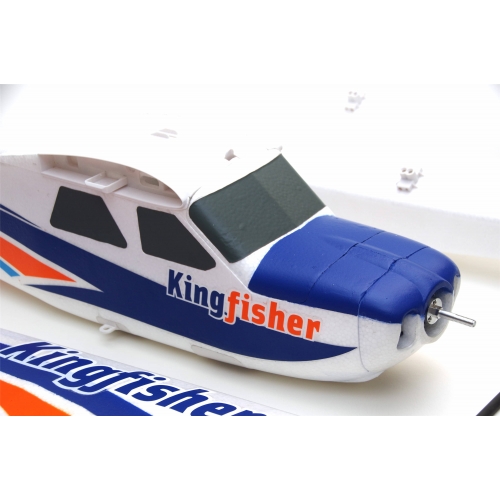 FMS Kingfisher 1400mm  PNP w/Reflex V2, Wheels, Floats, Skis, Flaps