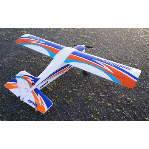 FMS Kingfisher 1400mm  PNP w/Reflex V2, Wheels, Floats, Skis, Flaps