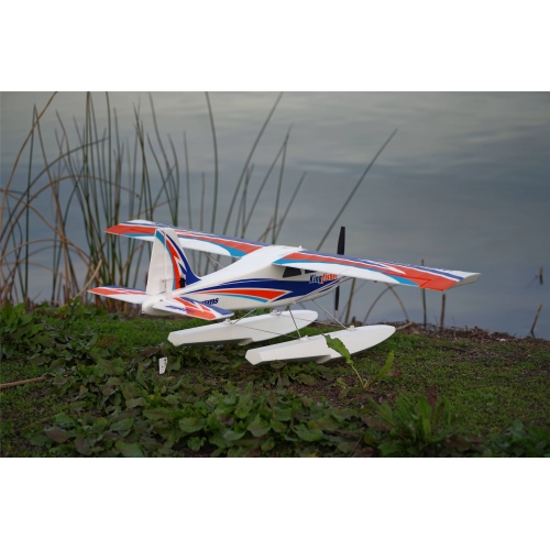 FMS Kingfisher 1400mm  PNP w/Reflex V2, Wheels, Floats, Skis, Flaps