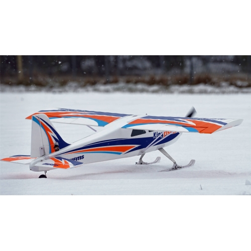 FMS Kingfisher 1400mm  PNP w/Reflex V2, Wheels, Floats, Skis, Flaps