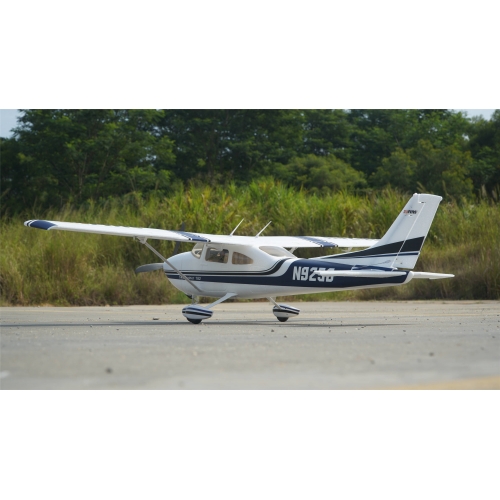 FMS Sky Trainer 182 1400mm  Blue with Gyro Reflex V2