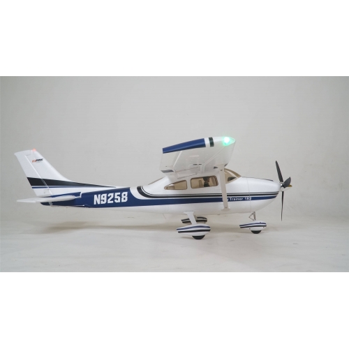 FMS Sky Trainer 182 1400mm  Blue with Gyro Reflex V2
