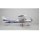 FMS Sky Trainer 182 1400mm  Blue with Gyro Reflex V2