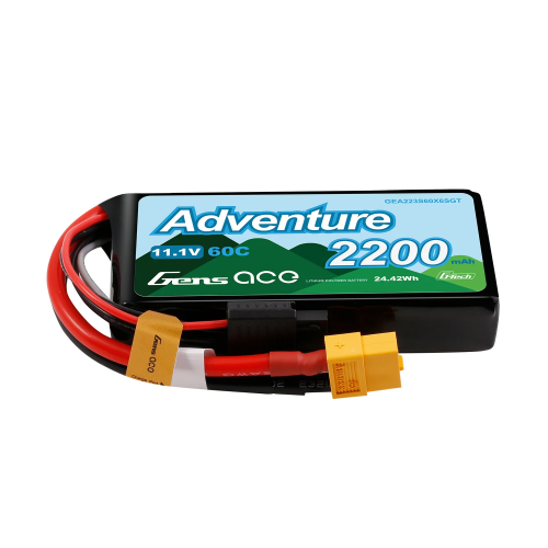 Gens ace Adventure G-Tech pakiet LiPo 2200mAh 3S 11.1V 60C