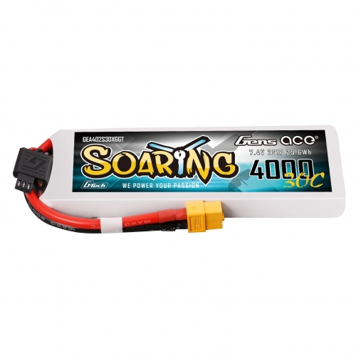 Gens ace G-Tech pakiet LiPo 4000mAh 2S 30C 7.4V