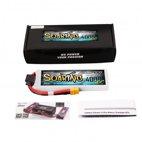 Gens ace G-Tech pakiet LiPo 4000mAh 2S 30C 7.4V