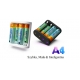 ISDT A4 10W 1.5A DC Smart Battery Charger for 10500 12500 AA AAA Battery