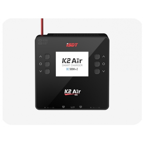 iSDT K2 AIR Dual channel fast charge AC 200W / DC 2x500W 2x20A