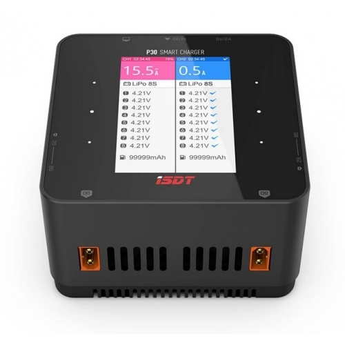 iSDT P30 Dual Channel smart Charging 2000W 2x30A LiPo 2-8S
