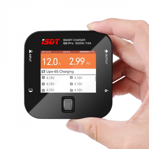 iSDT Q6 Plus 300W 14A MINI Pocket Battery Balance Charger BattGO