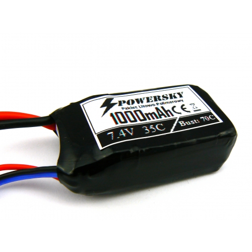 PowerSky LiPo 7.4V 1000mAh 2S 35C