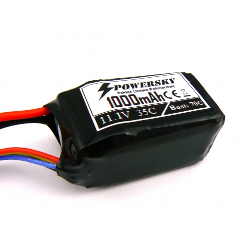 PowerSky LiPo 11.1V 1000mAh 3S 35C