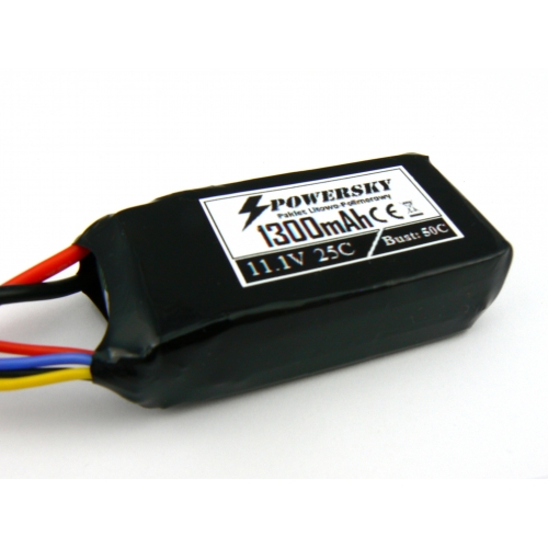 PowerSky LiPo 11.1V 1300mAh 3S 25C