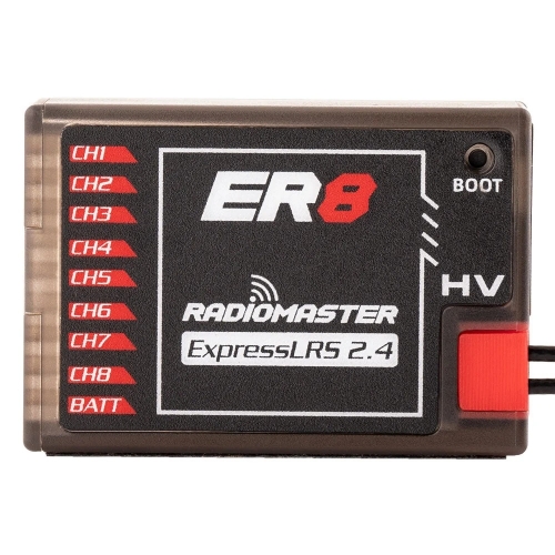 RadioMaster ER8 Odbiornik 8CH 2.4GHz ELRS PWM