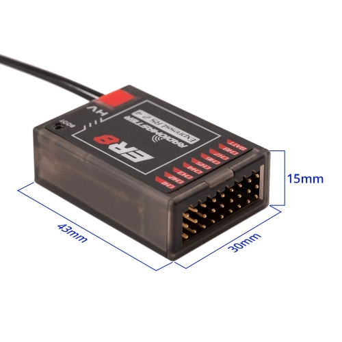 RadioMaster ER8 Odbiornik 8CH 2.4GHz ELRS PWM