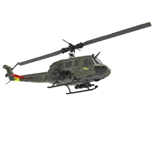 RC Era Helikopter C032 UH-1 Huey 2.4G 6CH 6-osiowy żyroskop w skali 1:48 - Kolor Zielony
