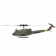 RC Era Helikopter C032 UH-1 Huey 2.4G 6CH 6-osiowy żyroskop w skali 1:48 - Kolor Zielony