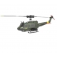 RC Era Helikopter C032 UH-1 Huey 2.4G 6CH 6-osiowy żyroskop w skali 1:48 - Kolor Zielony