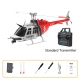 RC Era Helikopter C138 Bell 206 2.4G 6CH 6-osiowy żyroskop z optical flow - Kolor Czerwony