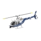 RC Era Helikopter C138 Bell 206 2.4G 6CH 6-osiowy żyroskop z optical flow - Kolor Niebieski