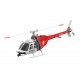 RC Era Helikopter C138 Bell 206 2.4G 6CH 6-osiowy żyroskop z optical flow - Kolor Czerwony
