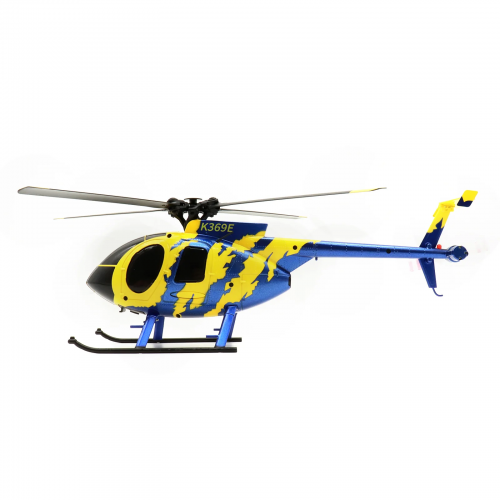 RC Era Helikopter C184 MD500 2.4G 4CH 6-osiowy żyroskop - Kolor Niebiesko Żółty