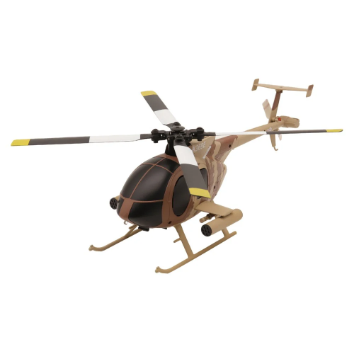RC Era Helikopter C184 MD500 2.4G 4CH 6-osiowy żyroskop - Kolor Żółty Piaskowy 
