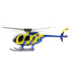 RC Era Helikopter C184 MD500 2.4G 4CH 6-osiowy żyroskop - Kolor Niebiesko Żółty