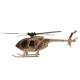 RC Era Helikopter C184 MD500 2.4G 4CH 6-osiowy żyroskop - Kolor Żółty Piaskowy 
